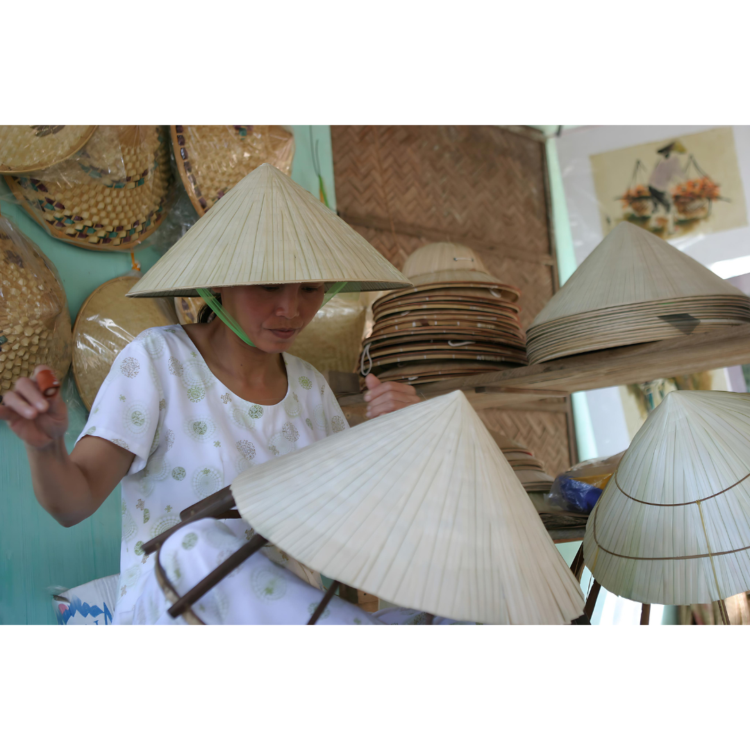 Bamboo Conical Hat