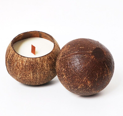 Coconut Shell Candles