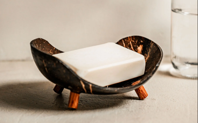 Coconut Shell Soap Dish