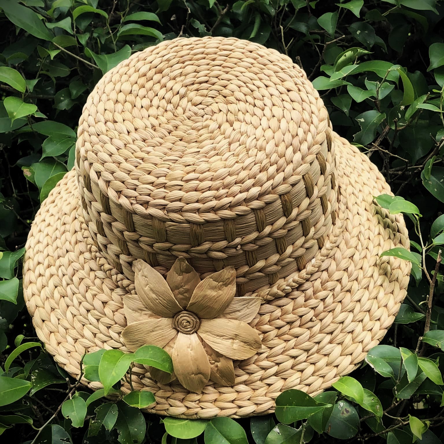 Water Hyacinth Hat