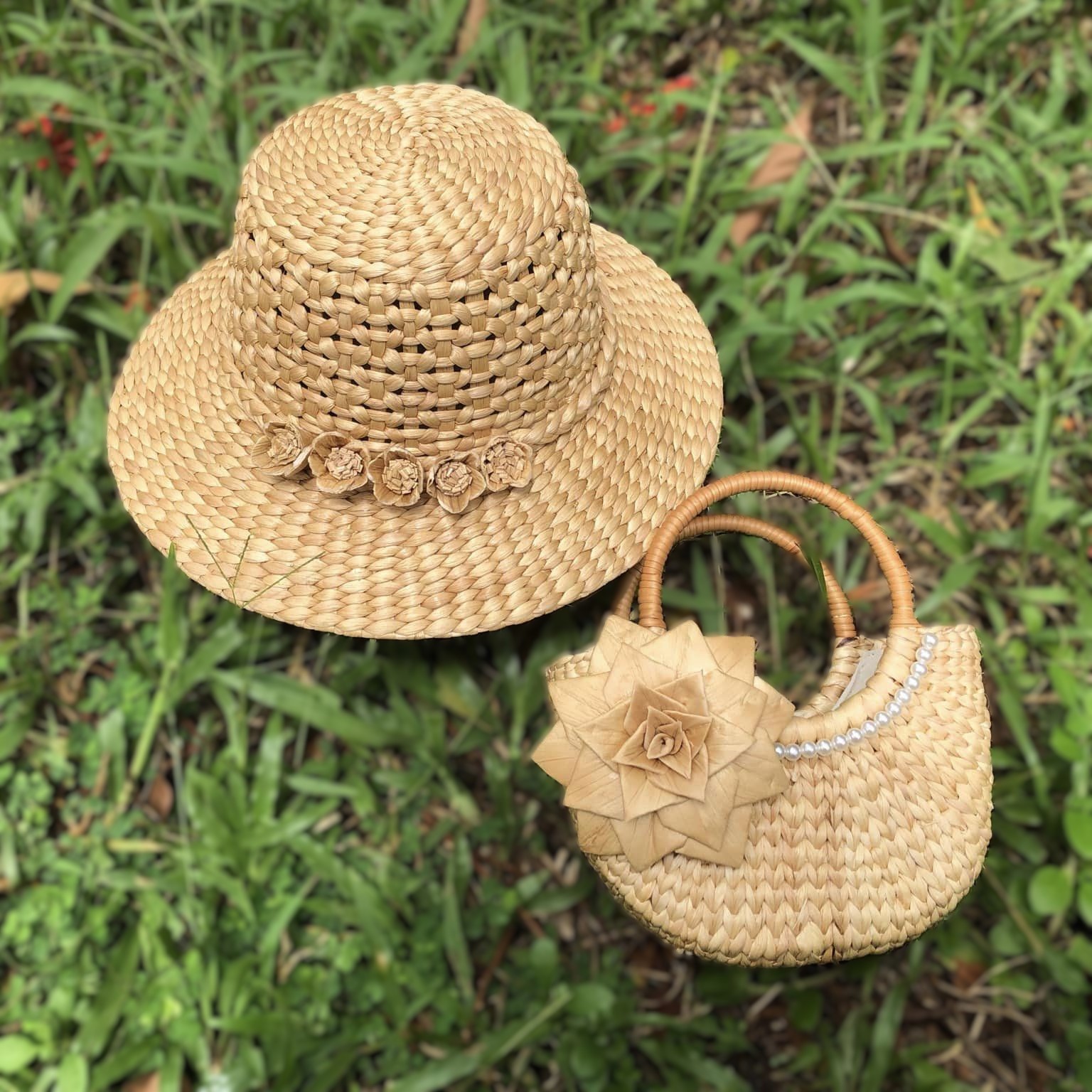 Water Hyacinth Hat