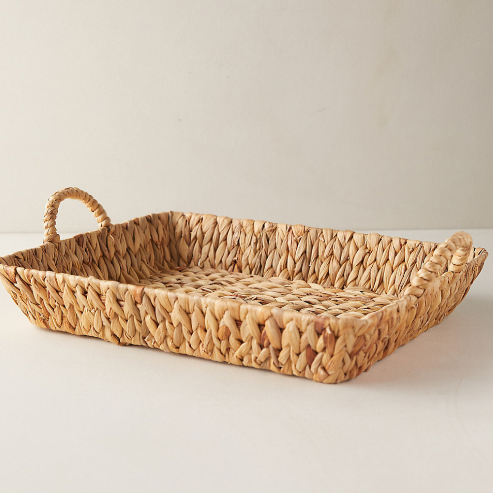 Water Hyacinth Basket & Tray