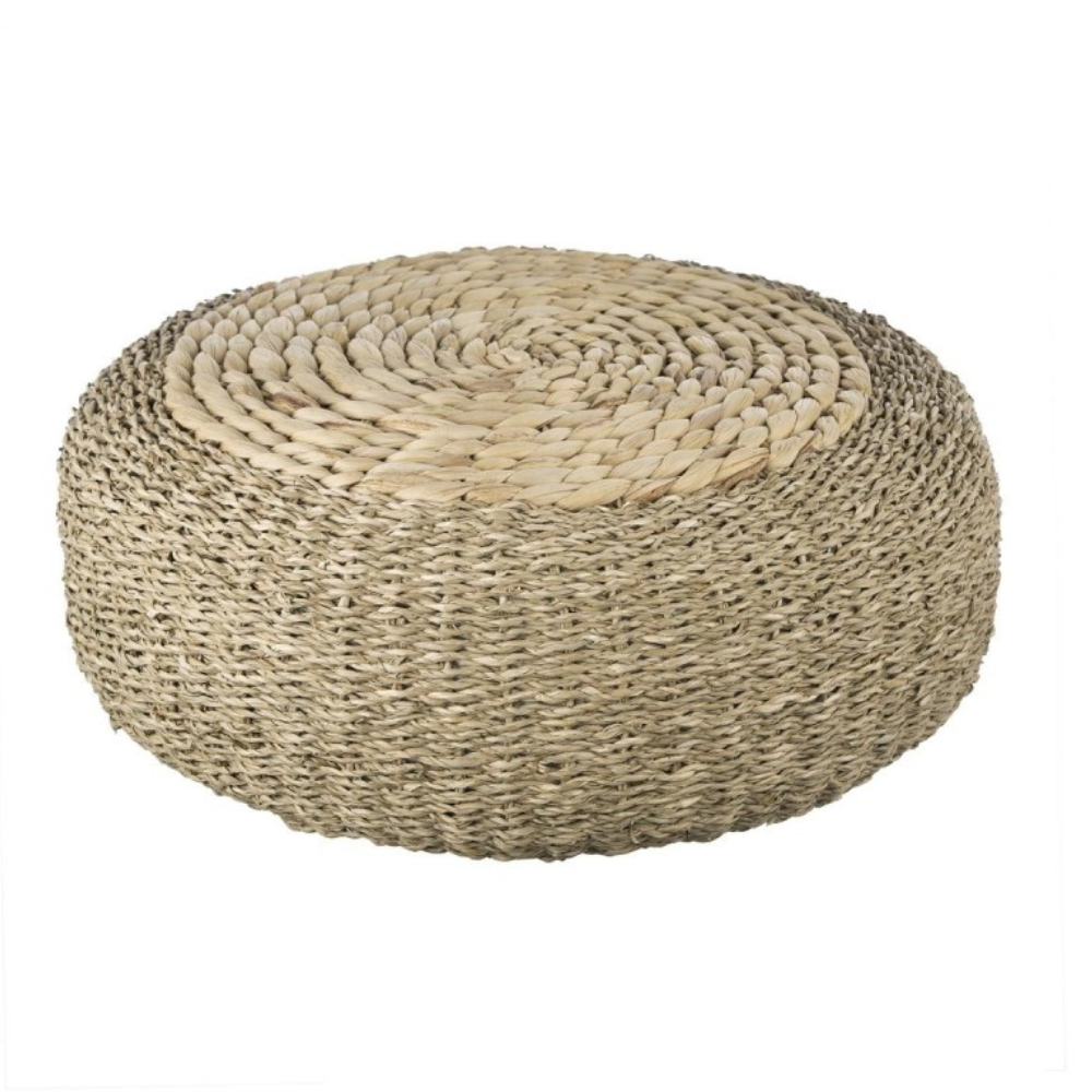 Water Hyacinth Ottoman - Cushion