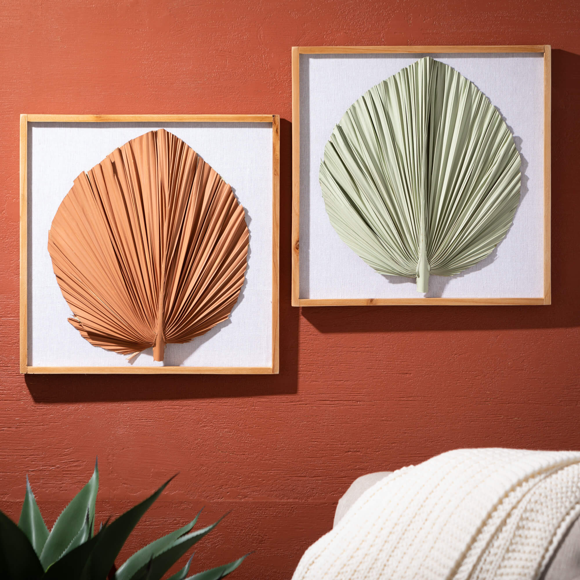 Palm Leaf Wall Hanging