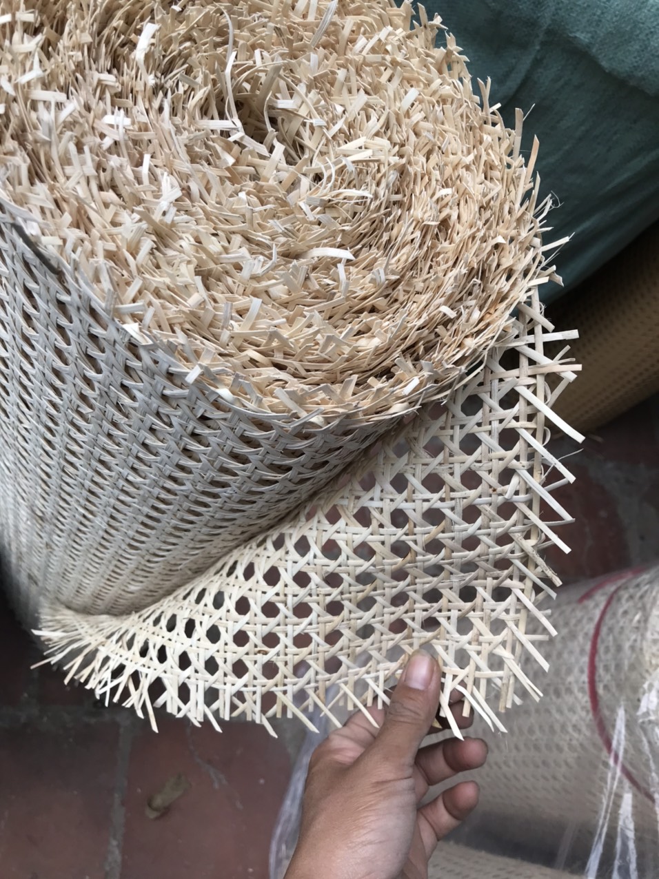 Natural Rattan Webbing