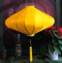 Bamboo Silk Lantern